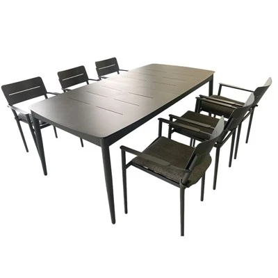 12 Seater Extendable Aluminium Garden Table