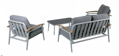 Aluminium Garden Corner Sofa