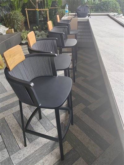 Aluminum Outdoor Bar Stool