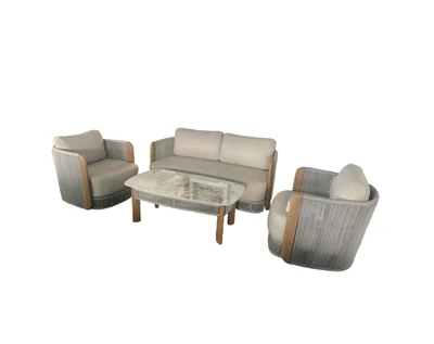 aluminum frame outdoor sofa