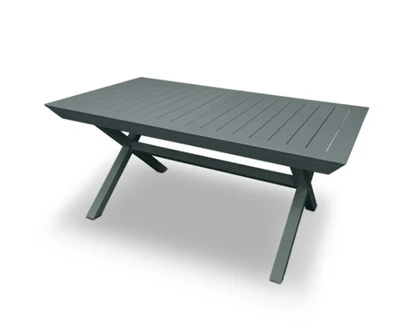 Extendable Garden Table Aluminium