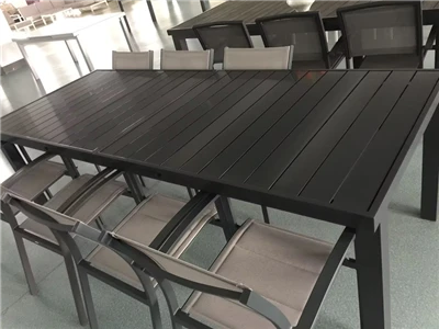 Garden Extendable Table And Chair Set