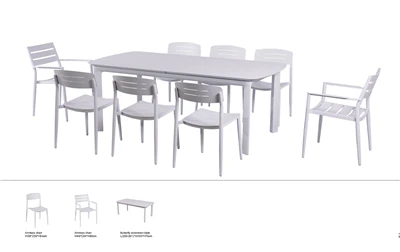 Garden Extendable Table And Chairs