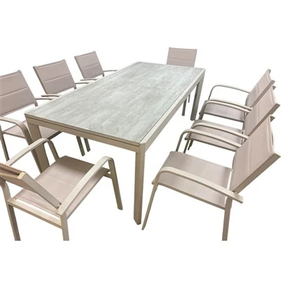 Large Extendable Outdoor Dining Table
