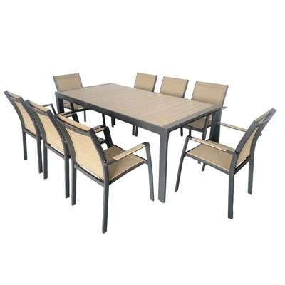 Outdoor Table and Chair Aluminium