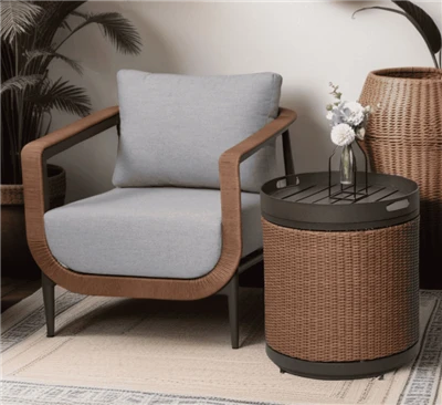 Rattan Aluminum Outdoor Leisure Chair Set
