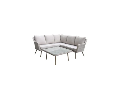 Rattan Garden Corner Sofa